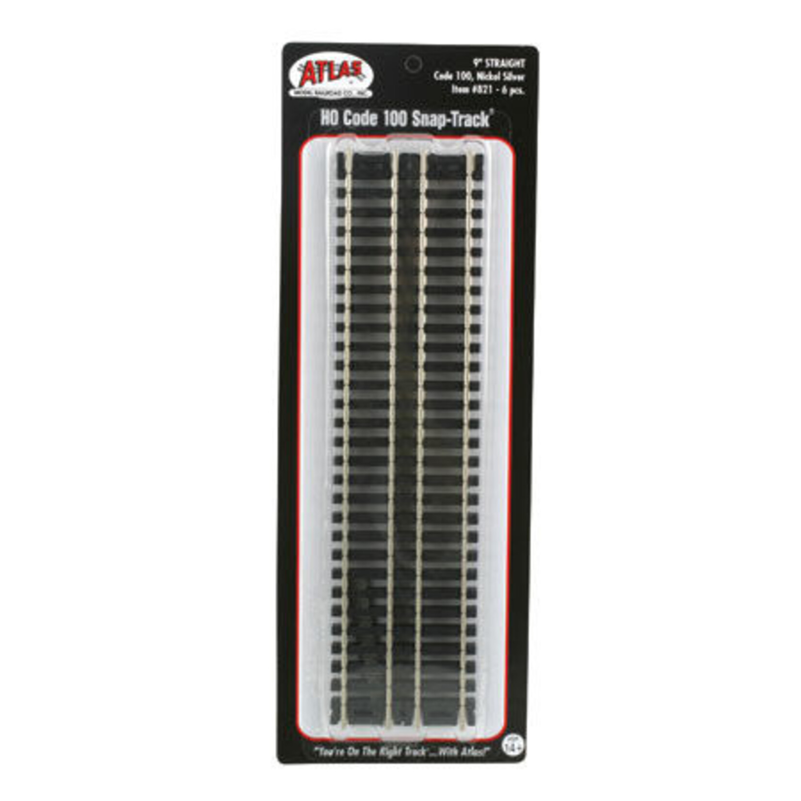 Atlas ATL821 - Code 100 9" Straight (6)
