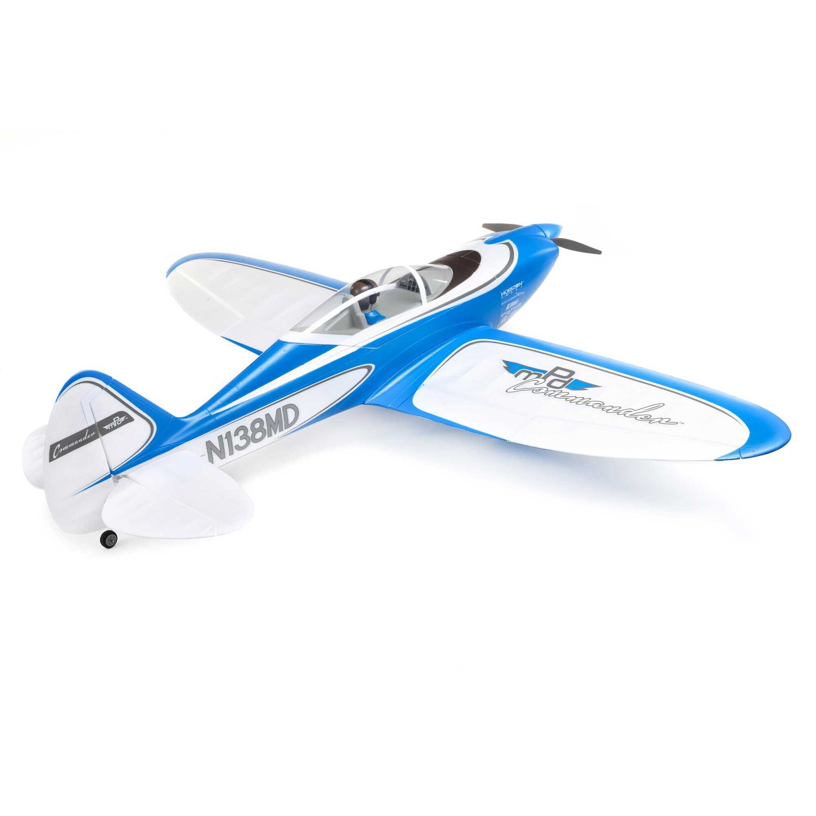 E-flite Commander mPd 1.4m BNF Basic with AS3X and SAFE Select