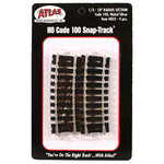 Atlas ATL835 - Code 100 18" Radius 1/3 Curve (4)