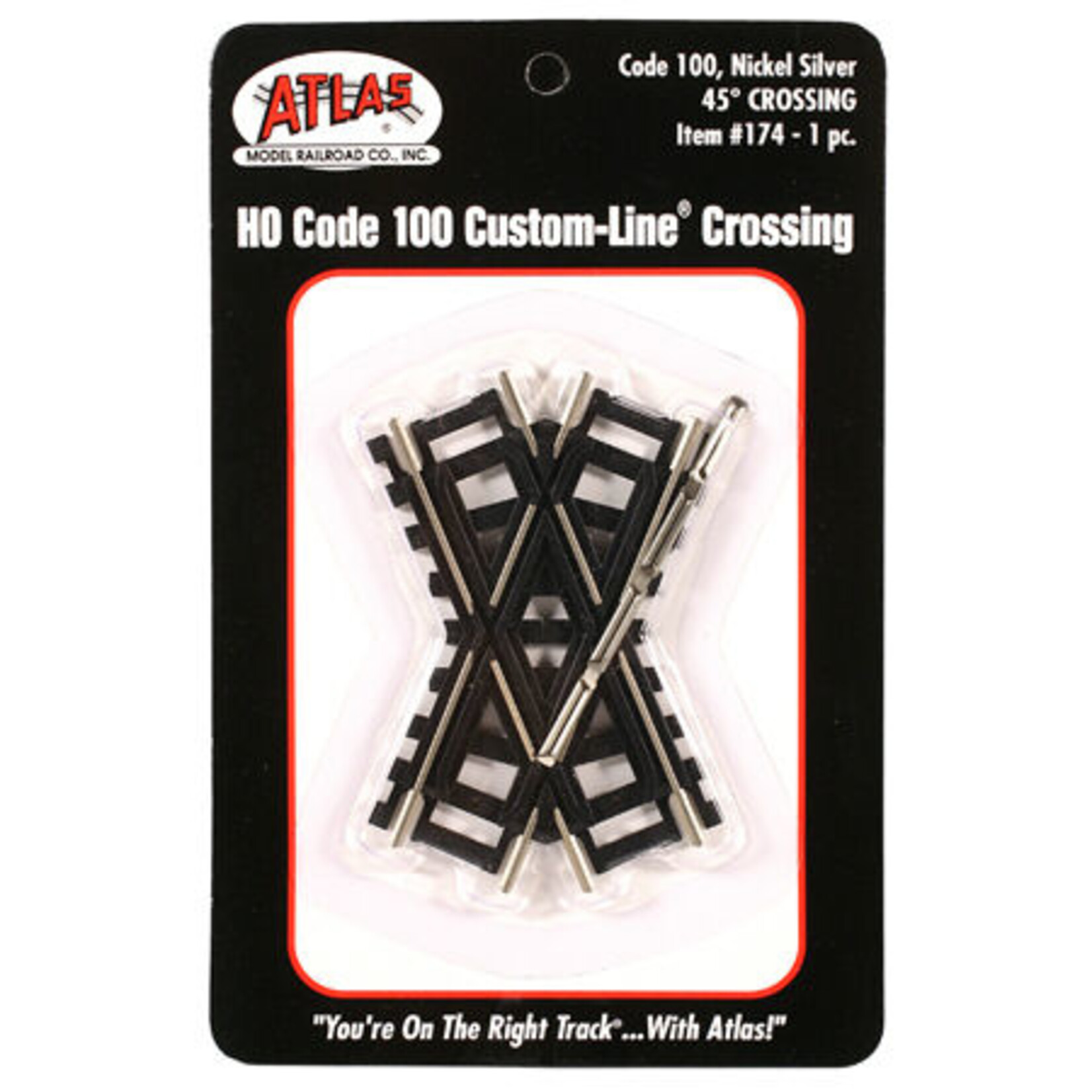 Atlas ATL174 - Code 100 45 Degree Custom Crossing
