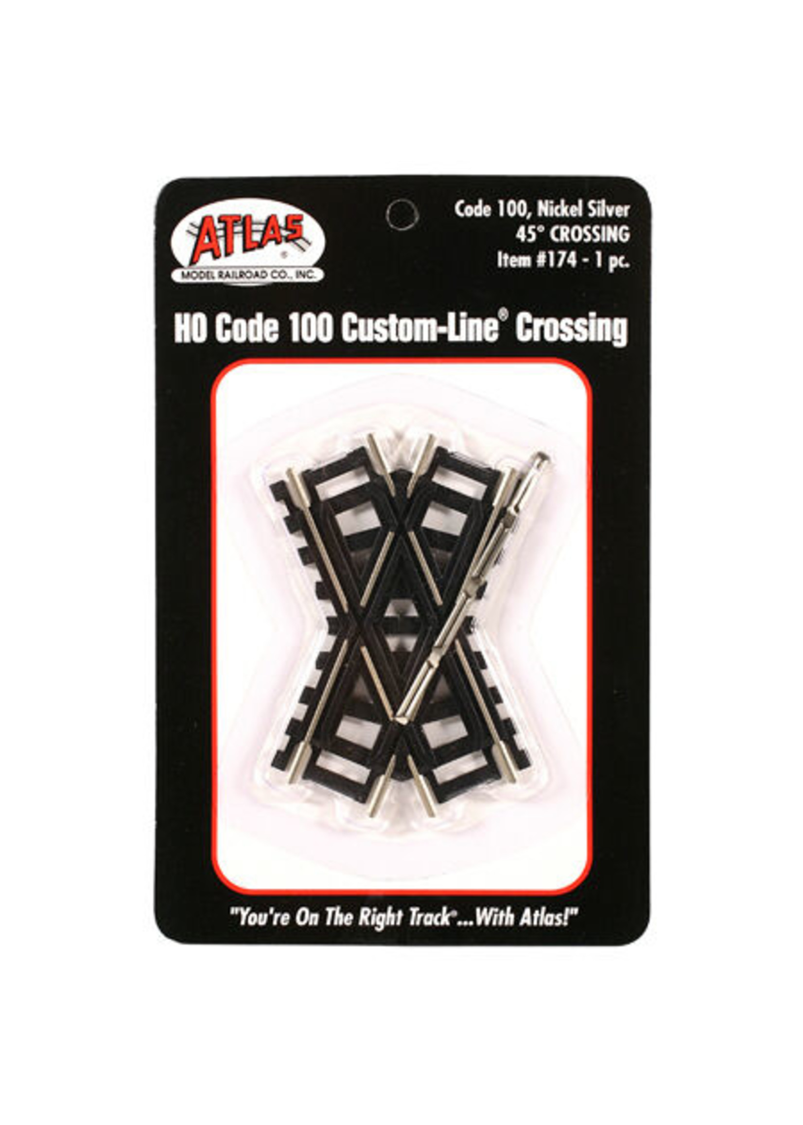 Atlas ATL174 - Code 100 45 Degree Custom Crossing