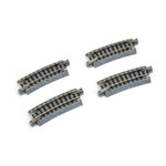 Kato 20-171 - 216mm 8-9/16" Radius Curve 15-Degree (4)