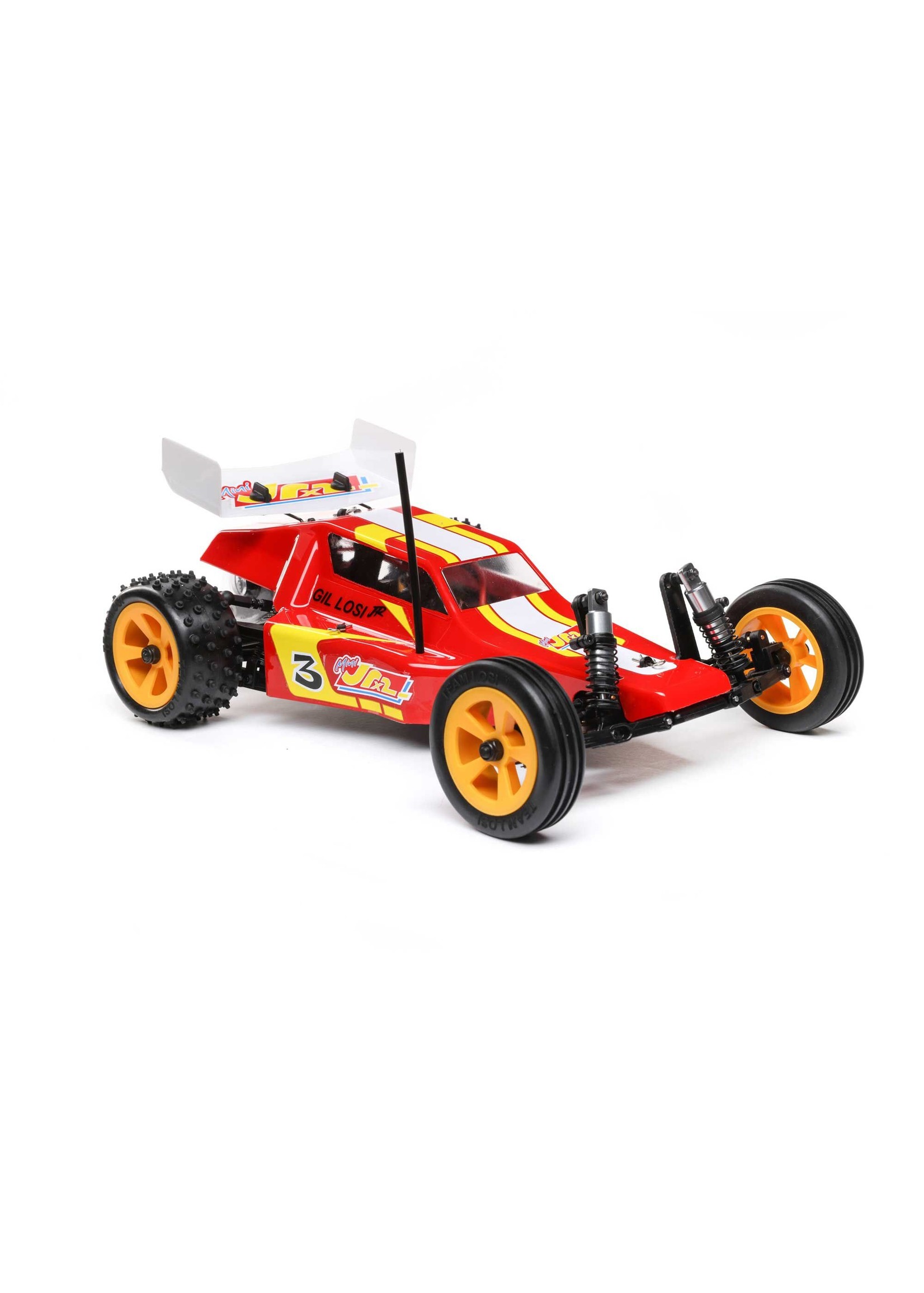 Losi 1/16 Mini JRX2 2WD Buggy Brushed RTR - Red