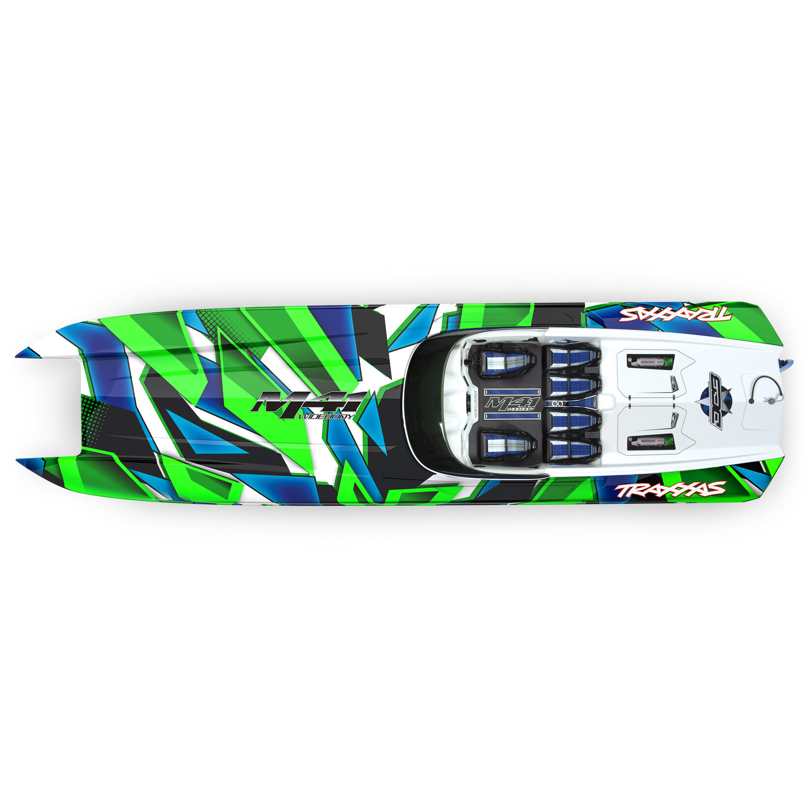 Traxxas DCB M41 Widebody RTR 40" Catamaran - Green