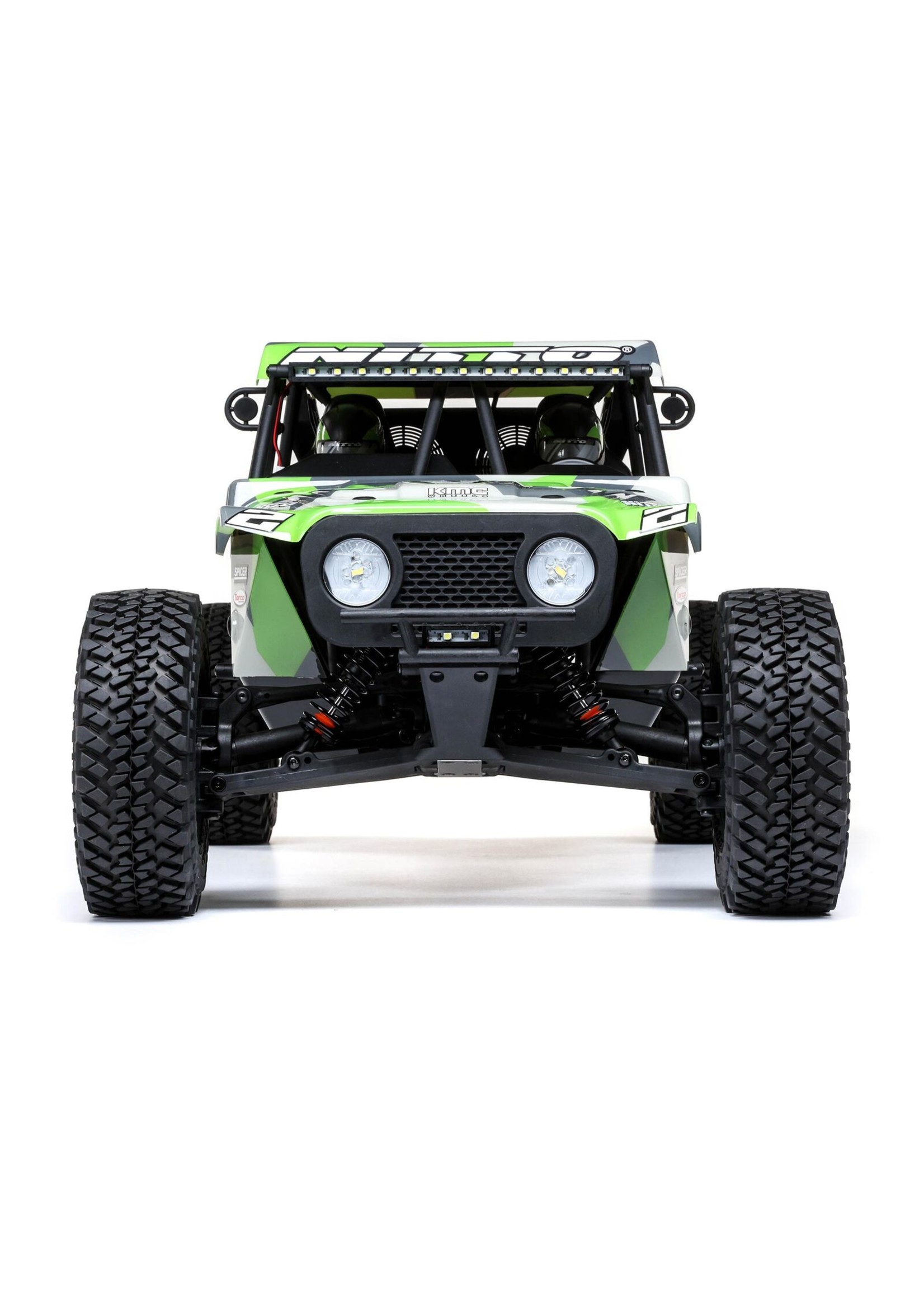 Losi 1/10 Hammer Rey , 4WD Rock Racer RTR - Green/Gray