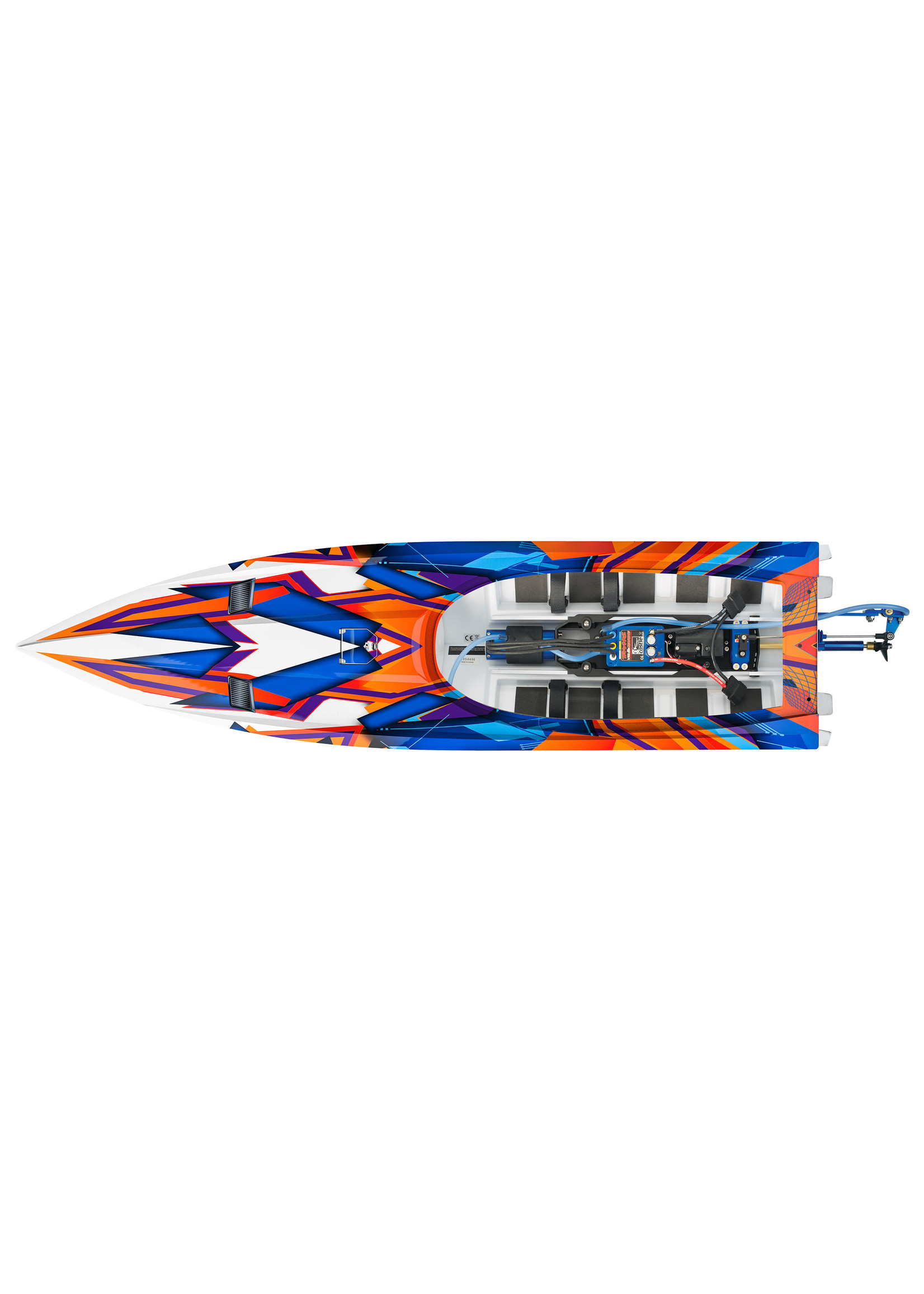 Traxxas Spartan 36" Deep-V RTR Brushless Race Boat - Orange 2022