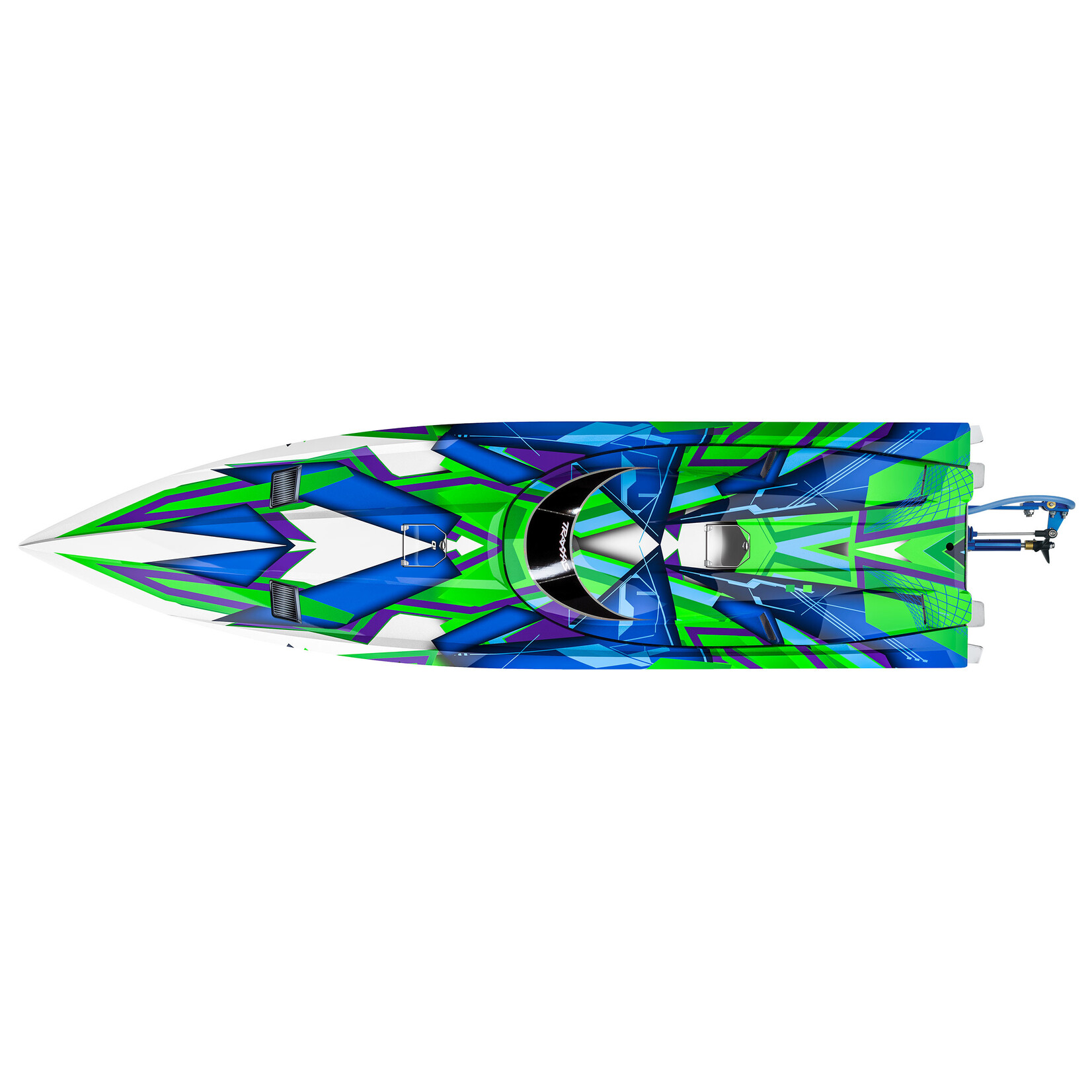 Traxxas Spartan 36" Deep-V RTR Brushless Race Boat - Green 2022