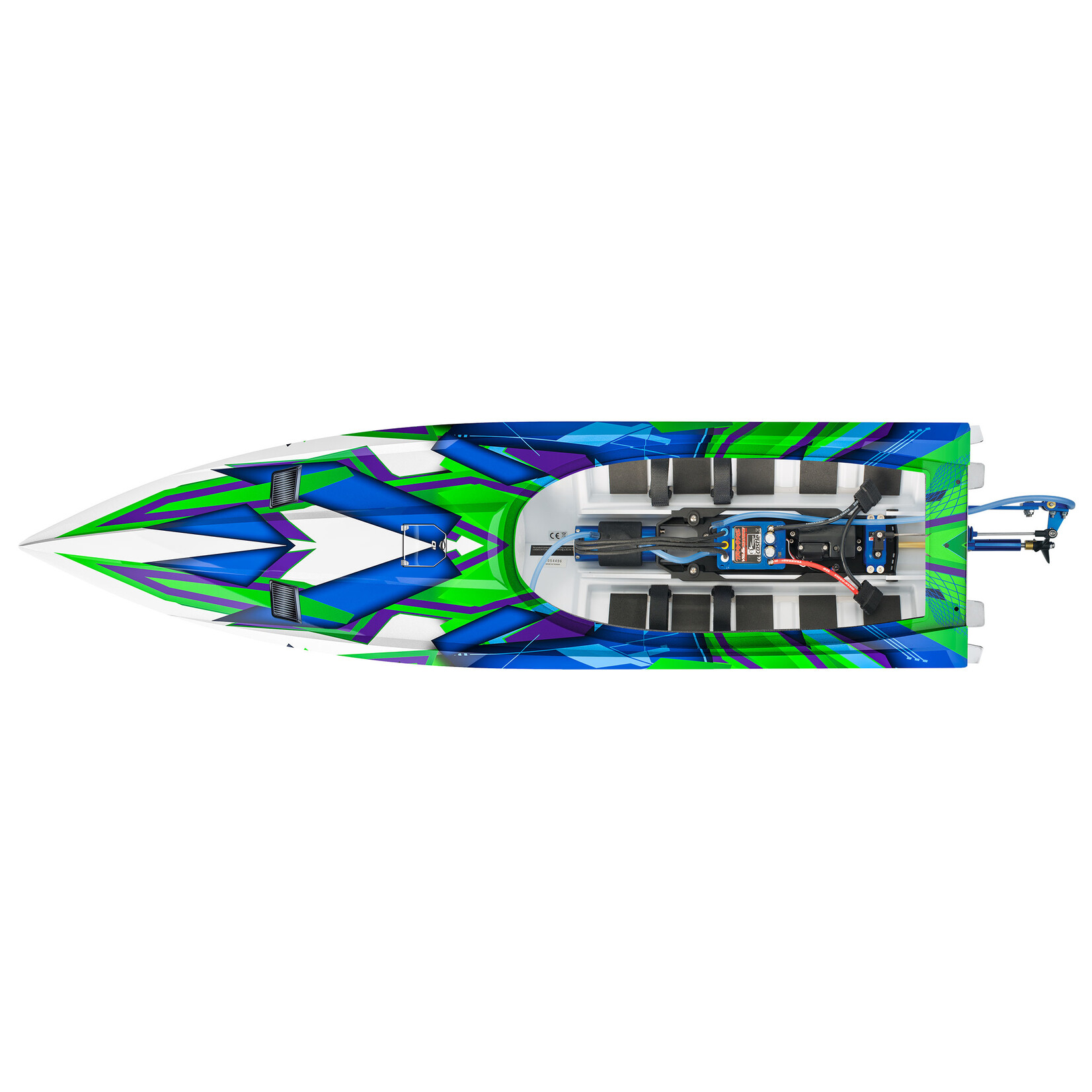 Traxxas Spartan 36" Deep-V RTR Brushless Race Boat - Green 2022