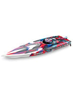 Traxxas Spartan 36" Deep-V RTR Brushless Race Boat - Red 2022