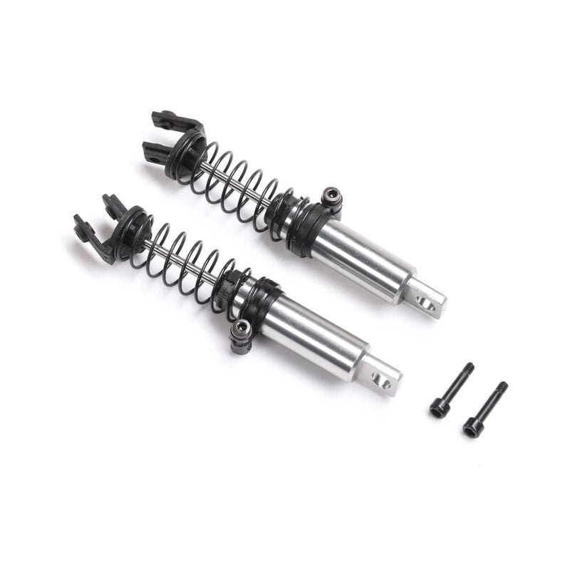 LOS213004 - Rear Shock Set, Assembled: Mini JRX2