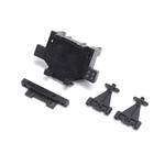 Losi LOS211028 - Rear Bulkhead, Toe Block, Link Mount: Mini JRX2