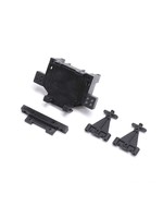 Losi LOS211028 - Rear Bulkhead, Toe Block, Link Mount: Mini JRX2