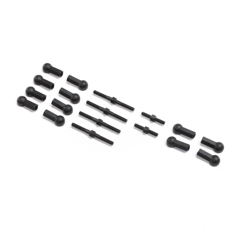 LOS211027 - Adjustable Turnbuckle Set (6): Mini JRX2