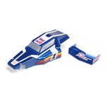 Losi LOS210028 - Body & Wing, Blue: Mini JRX2