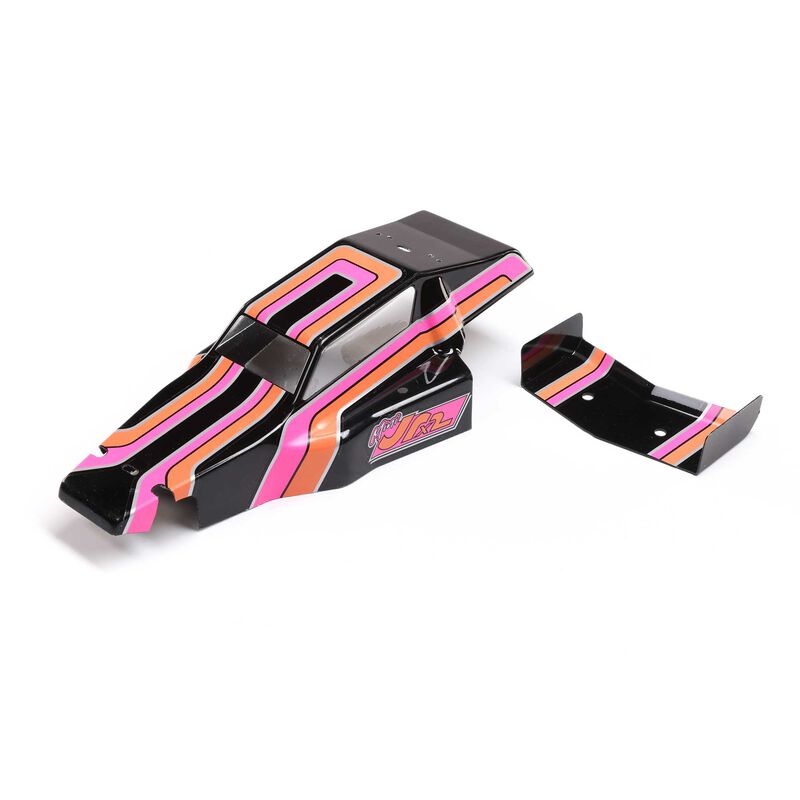 LOS210027 - Body & Wing, Black: Mini JRX2
