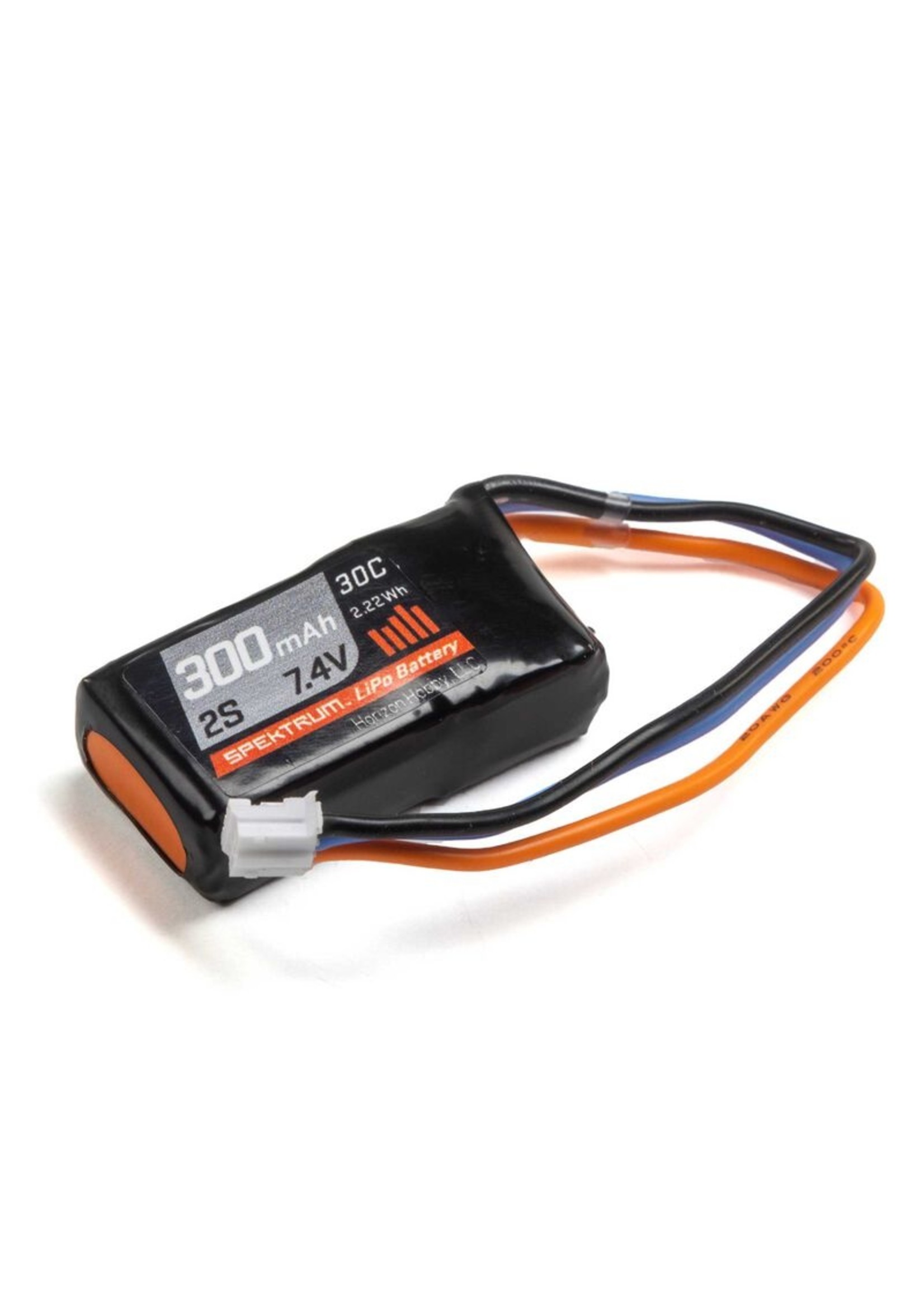 Spektrum SPMX3002S30 - 300mAh 7.4V 30C LiPo Battery: PH Connector