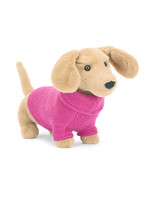 Jellycat Sweater Sausage Dog - Pink