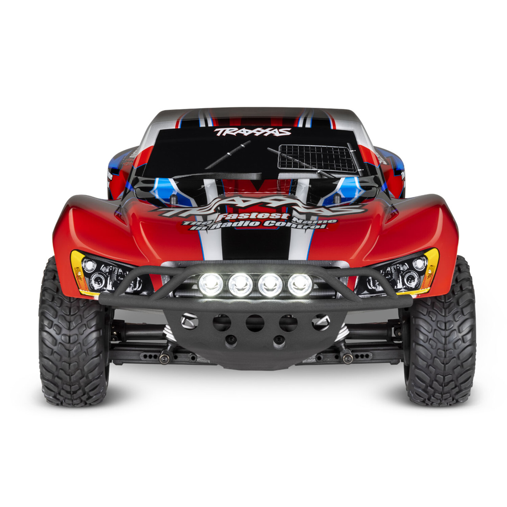 Traxxas 1/10 Slash 4X4 RTR Brushed SCT with LED Lights - Red