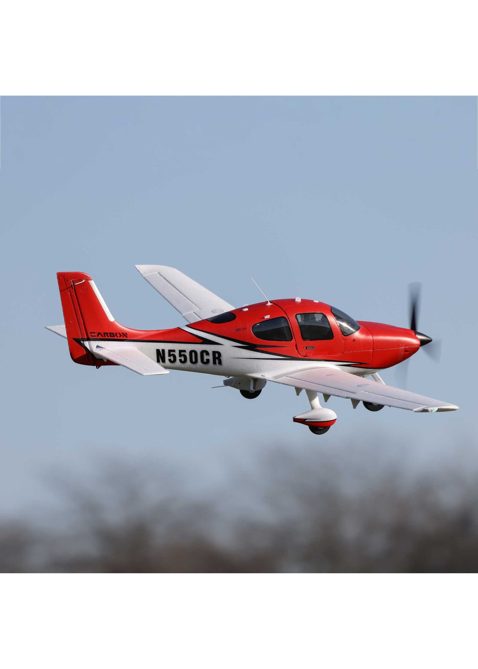 E-flite EFL15950 - Cirrus SR22T 1.5m BNF Basic - Red