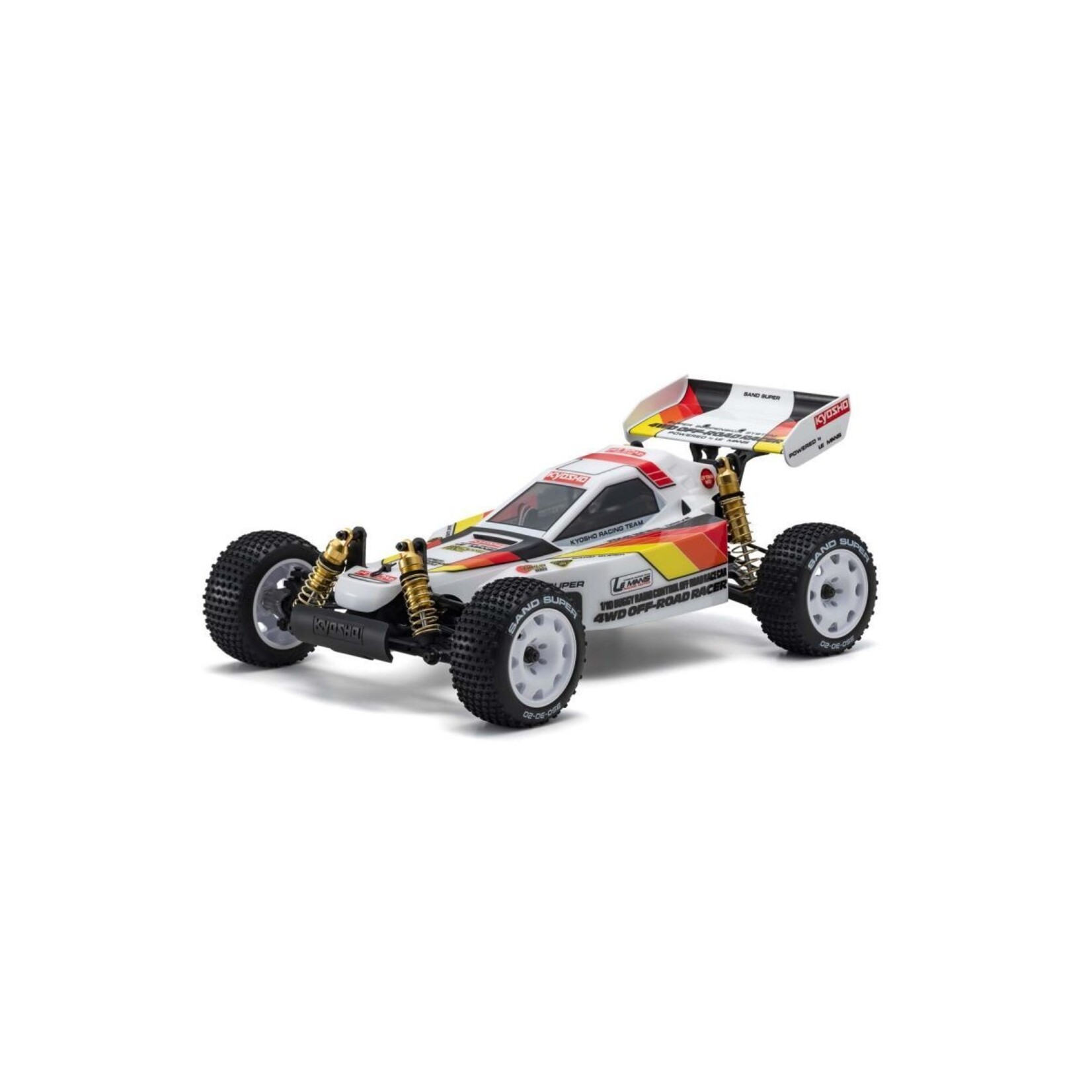Kyosho 30622 - Optima Mid 4wd Buggy Kit With Turbo Optima Mid Decals And Wing