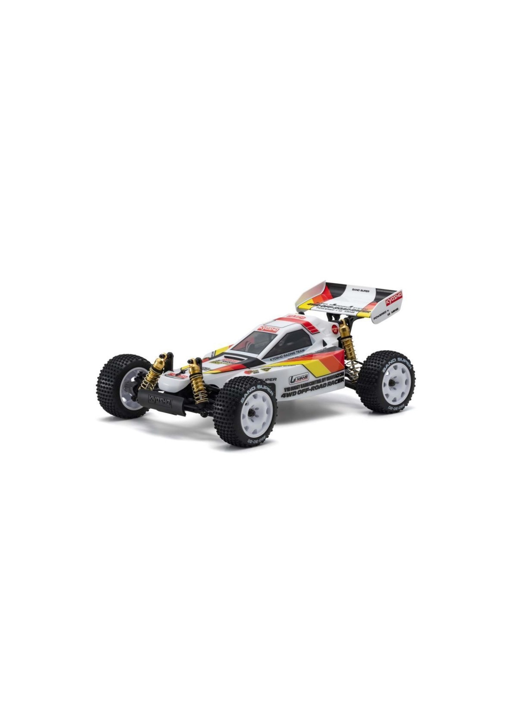 Kyosho 30622 - Optima Mid 4wd Buggy Kit With Turbo Optima Mid Decals And Wing