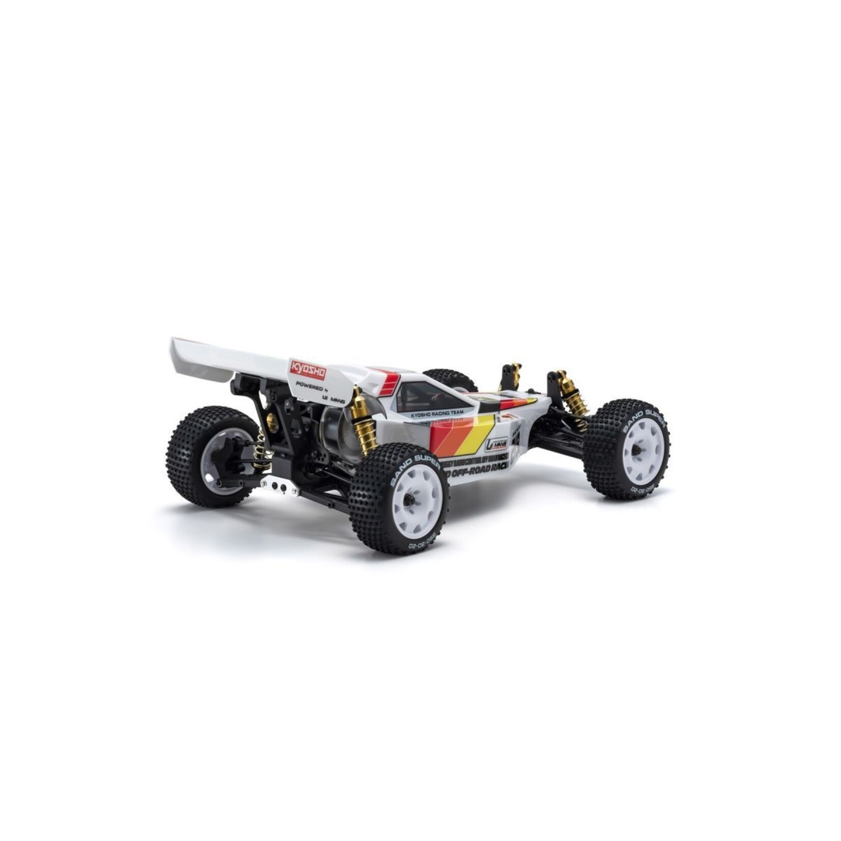 Kyosho 30622 - Optima Mid 4wd Buggy Kit With Turbo Optima Mid Decals And Wing
