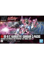 Bandai #222 RX-9/C Narrative Gundam C-Packs