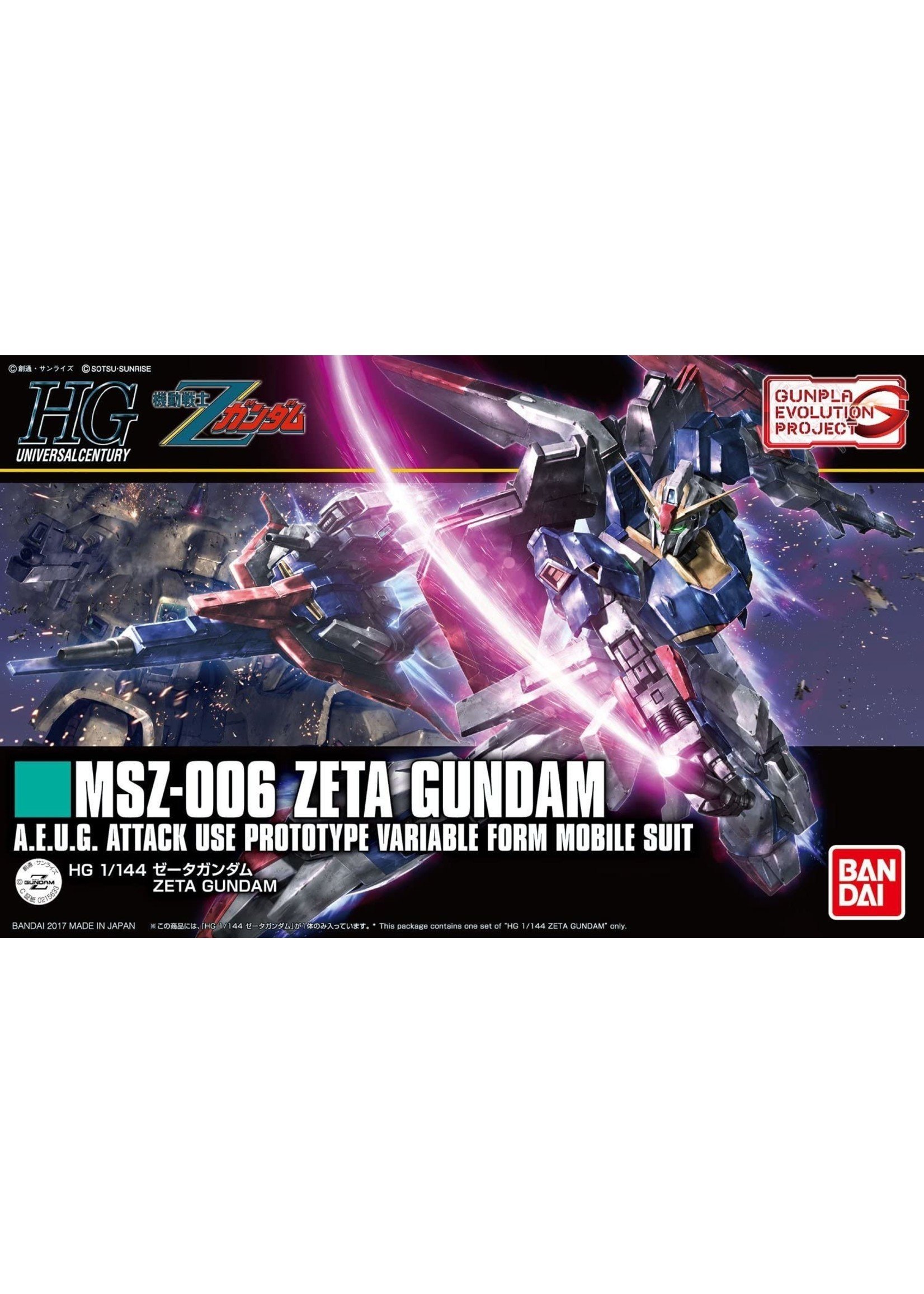 Bandai #203 Zeta Gundam