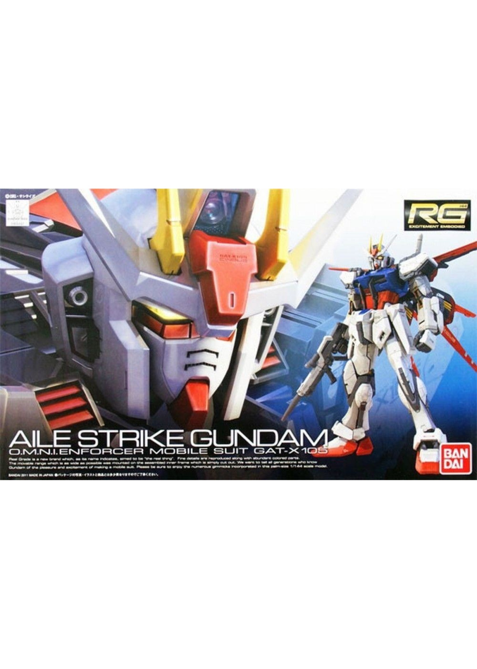 Bandai #03 GAT-X105 Aile Strike Gundam RG