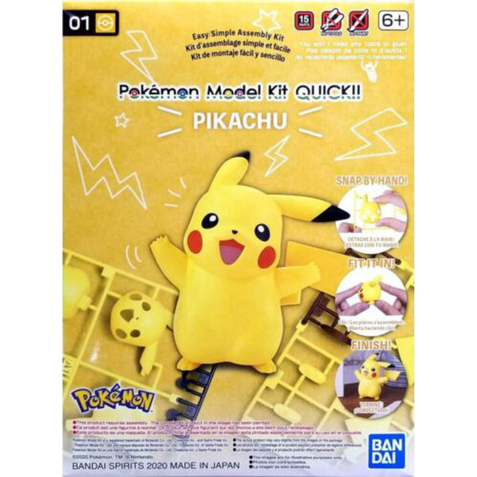 Bandai Pokemon: Pikachu Quick Kit