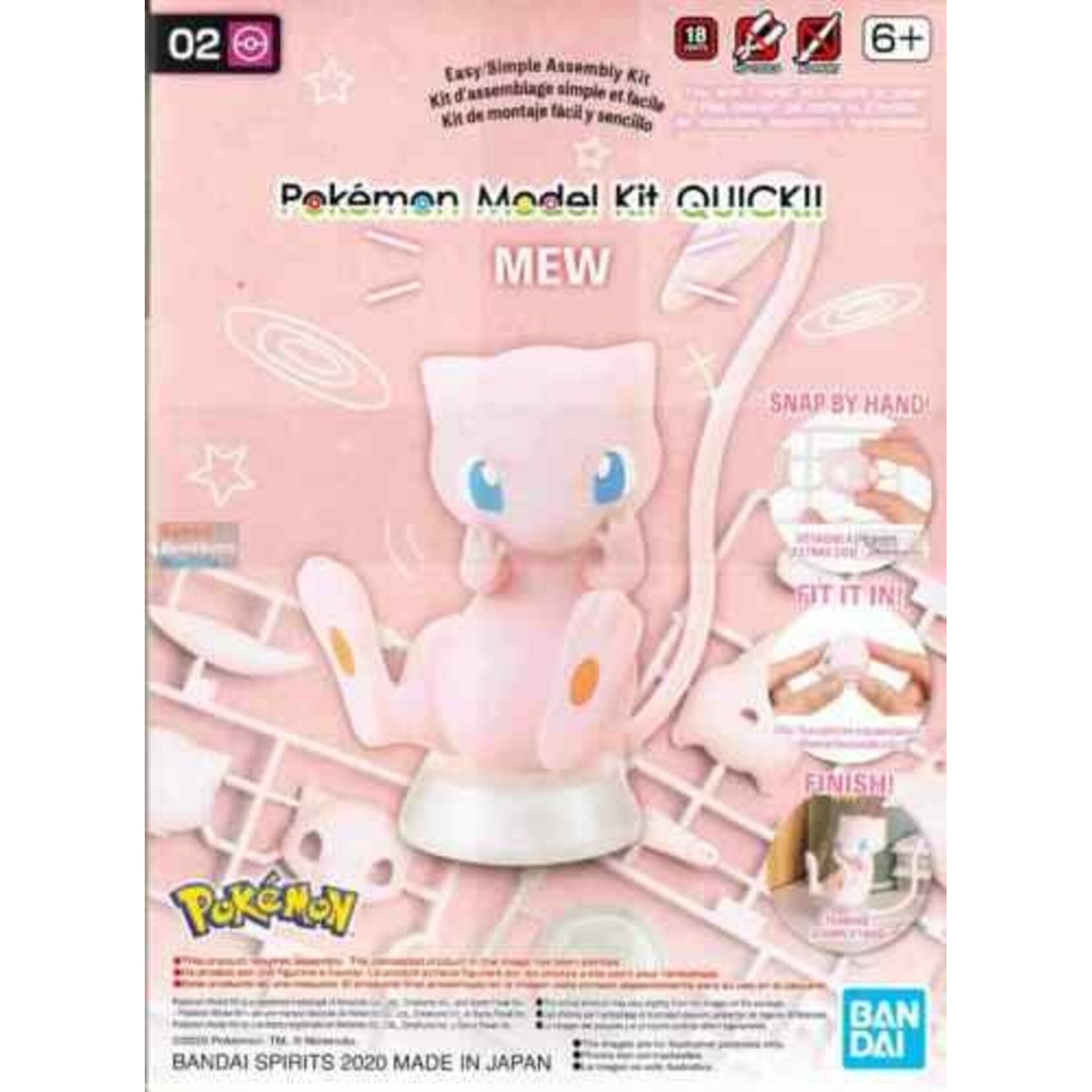 Bandai Pokemon: Mew Quick Kit