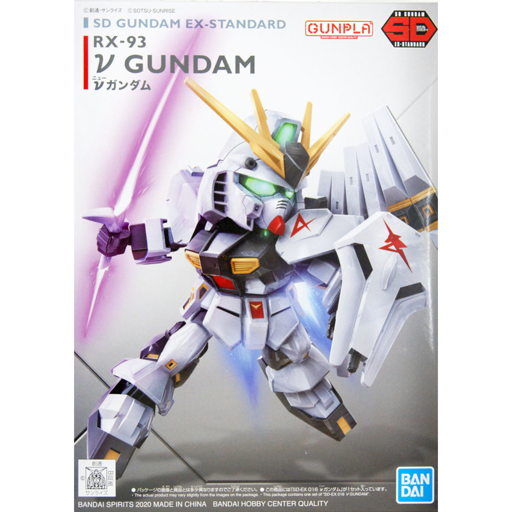 Bandai - SDEX-Standard #16 Nu Gundam