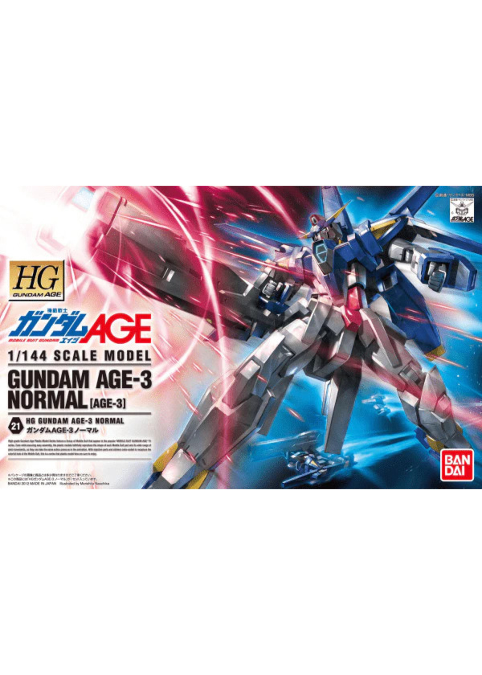 Bandai #21 Gundam AGE-3 Normal