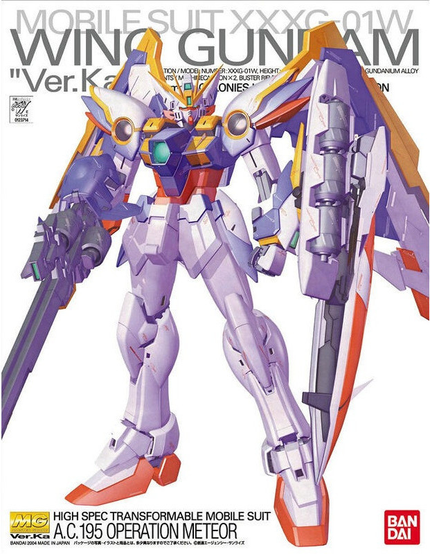 - MG 1/100 Wing Gundam Ver. Ka