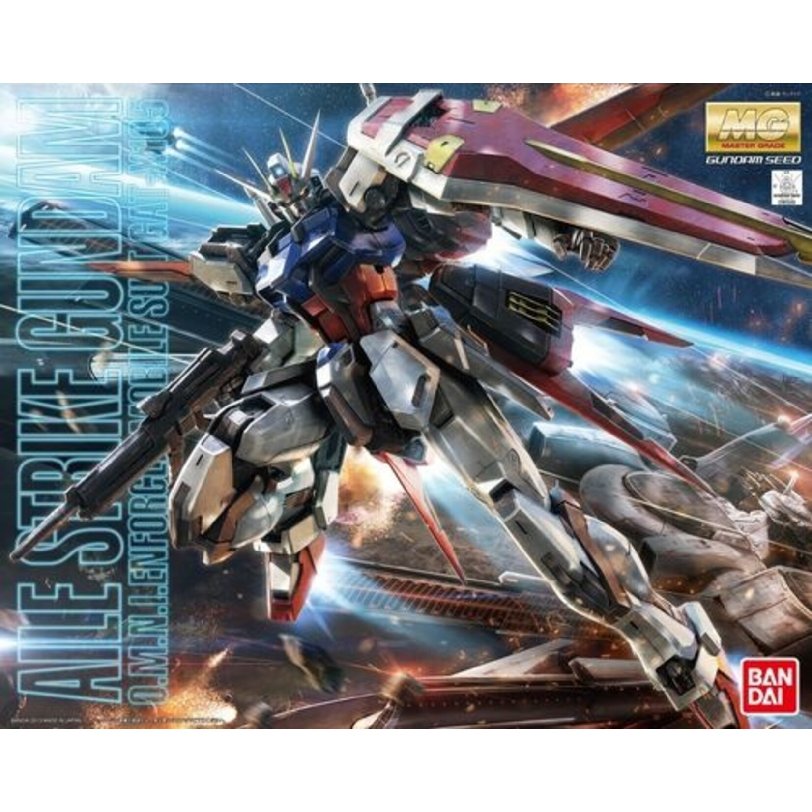Bandai - MG 1/100 "Gundam SEED" Aile Strike Gundam Ver. RM
