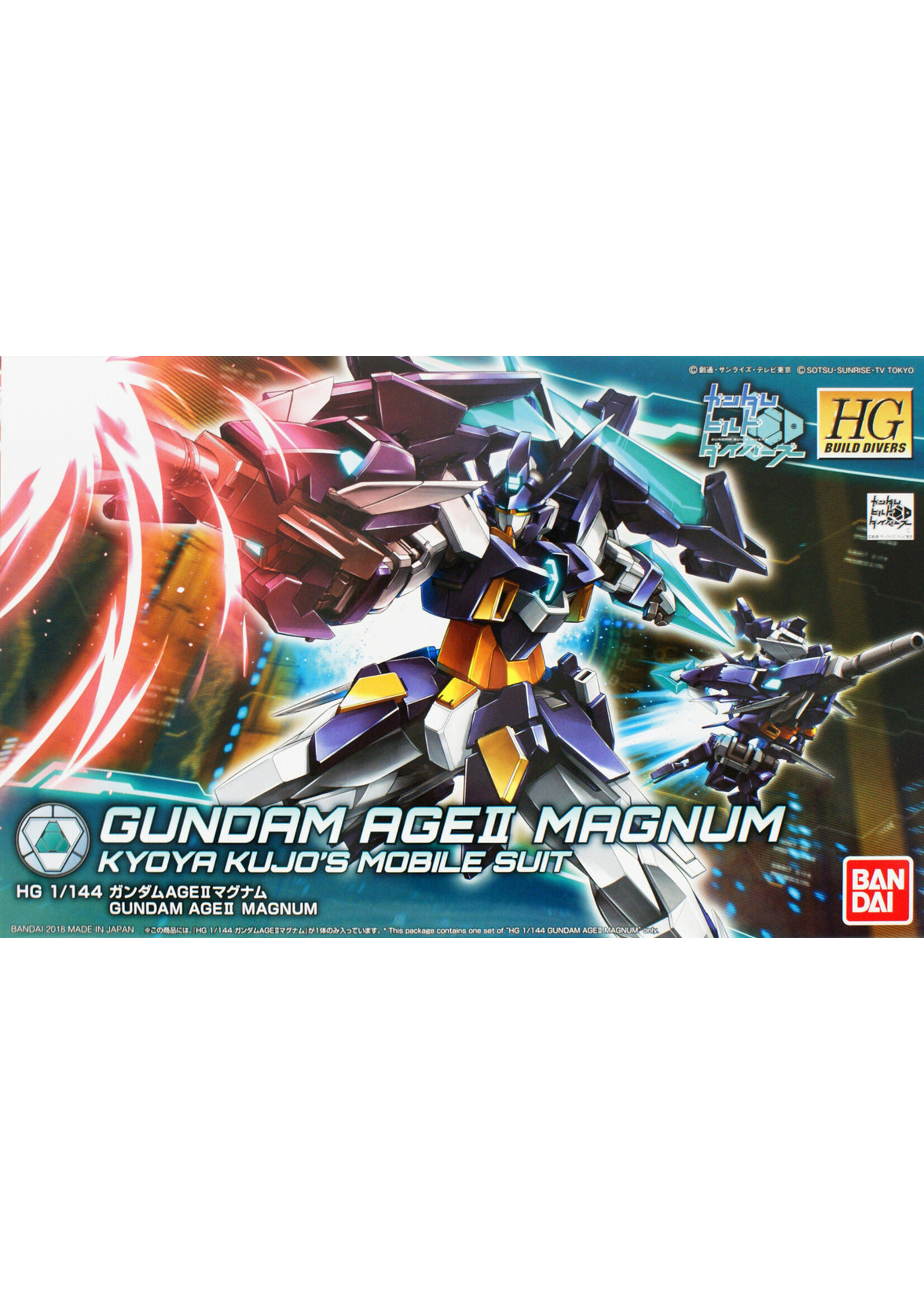 Bandai #01 Gundam Age II Magnum