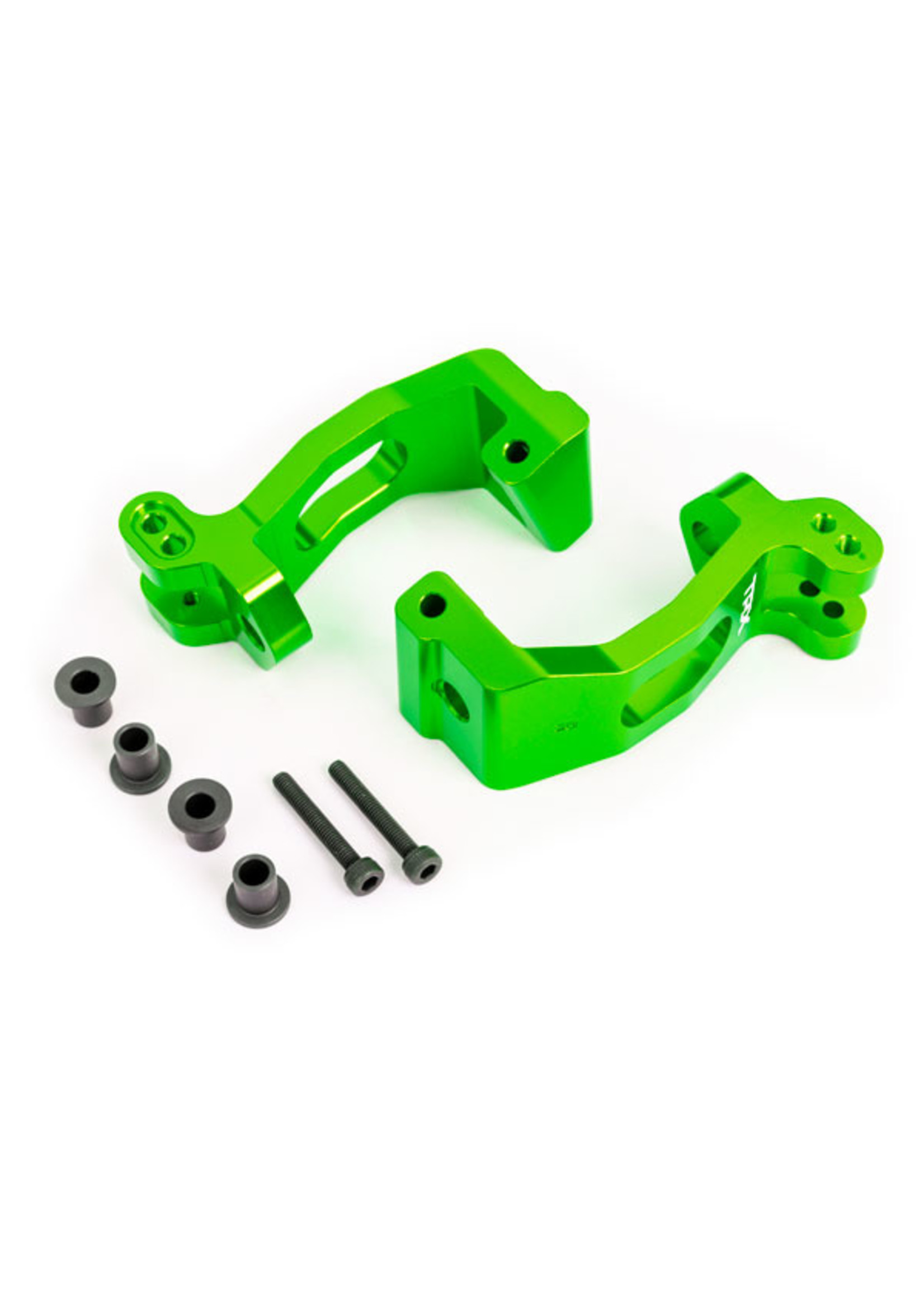 Traxxas 9532G - Caster Blocks, L/R - Aluminum Green