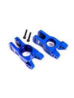 Traxxas 9552X - Carrier Stub Axle, L/R - Aluminum Blue