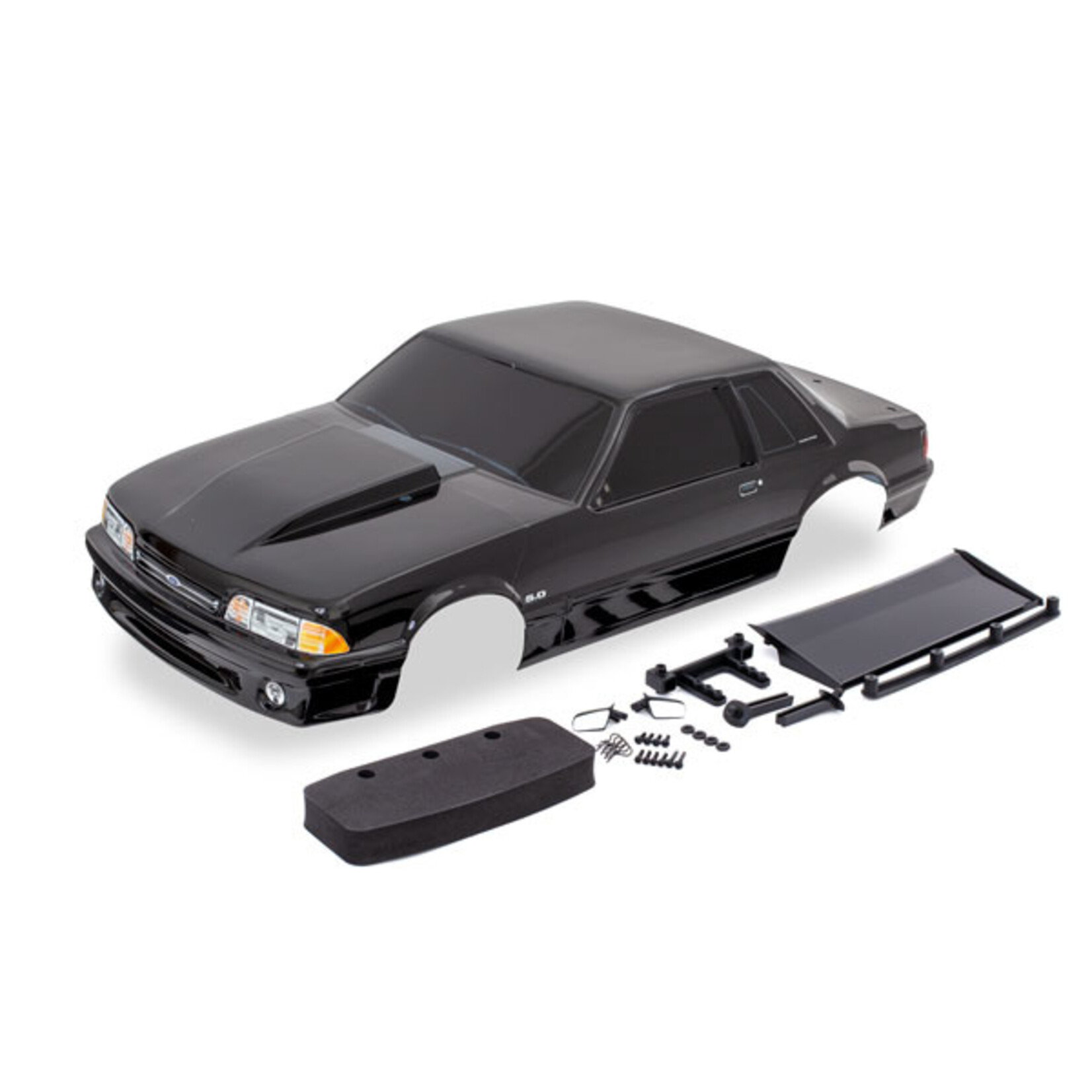 Traxxas 9421X - Ford Mustang Fox Body - Black