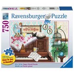 Ravensburger Piano Cat - 750 Piece Puzzle
