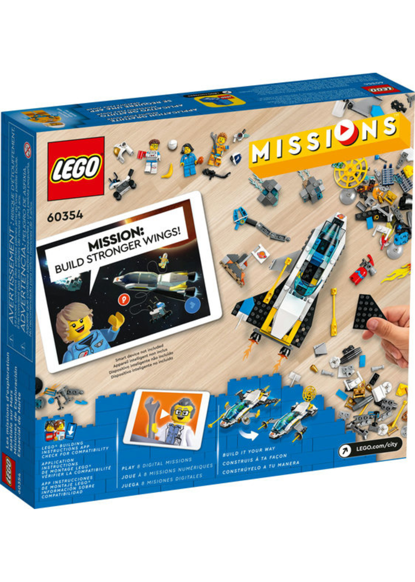 LEGO 60354 - Mars Spacecraft Exploration Missions