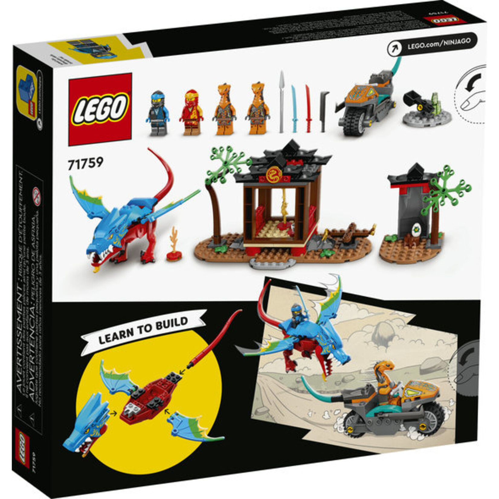 LEGO® NINJAGO® 71759 - Ninja Dragon Temple