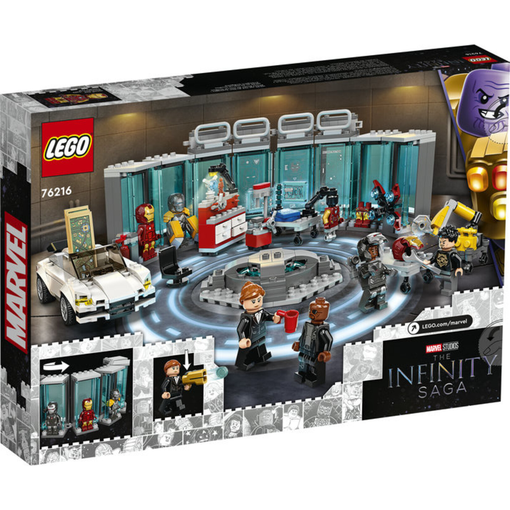 LEGO® Marvel 76216 - Iron Man Armory