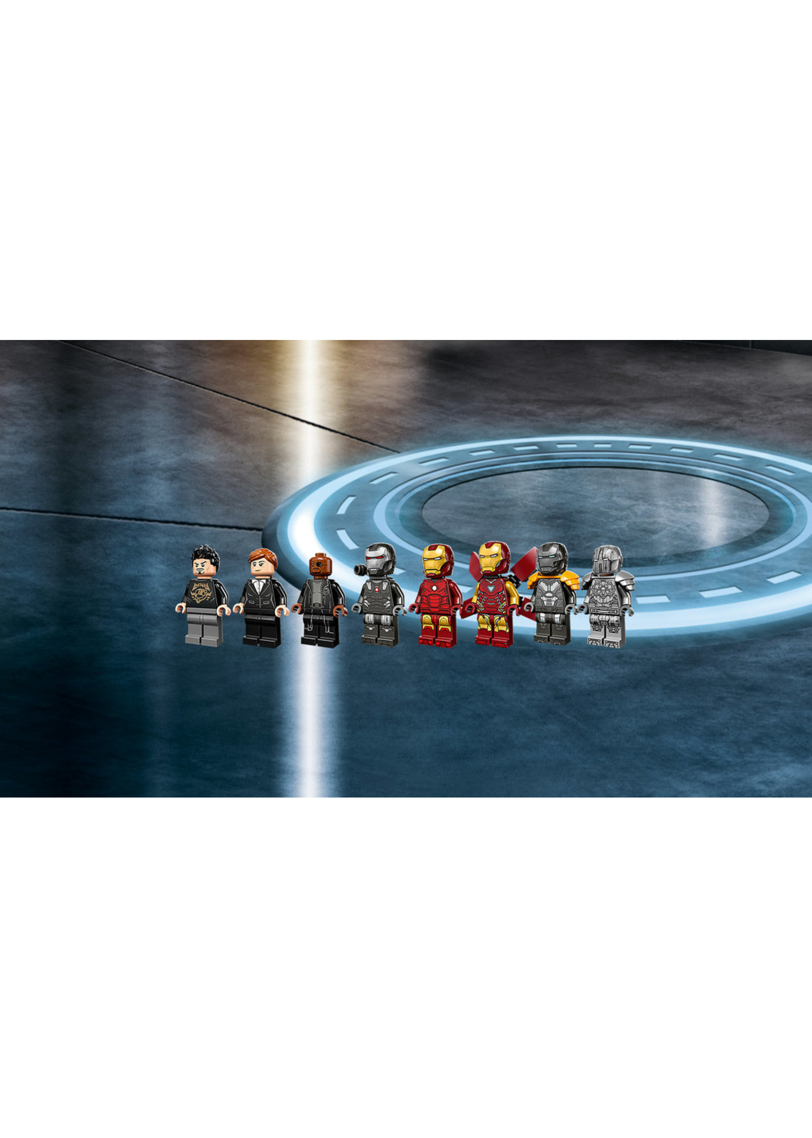 all lego iron man suits