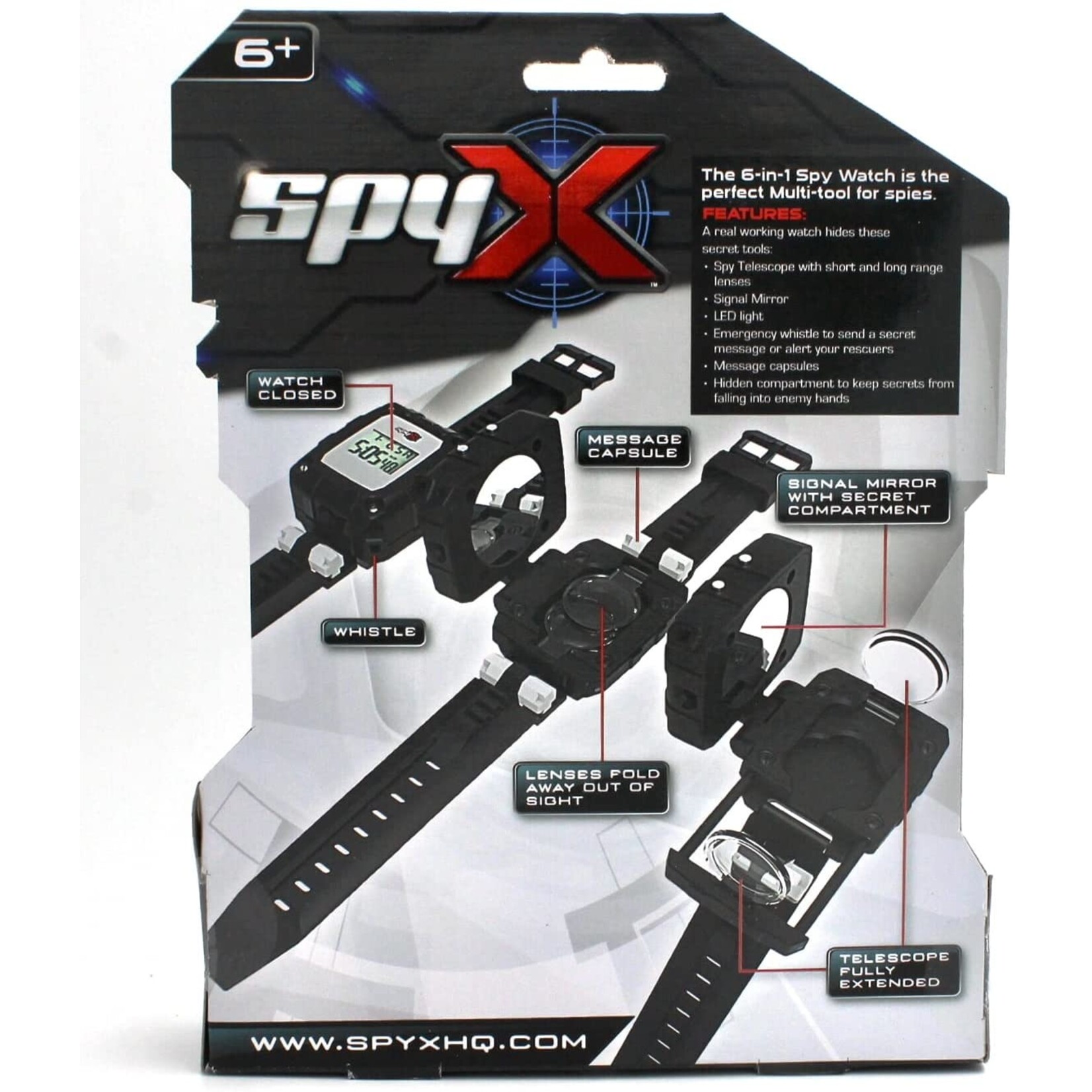 Mukikim Spy X 6-in-1 Spy Watch