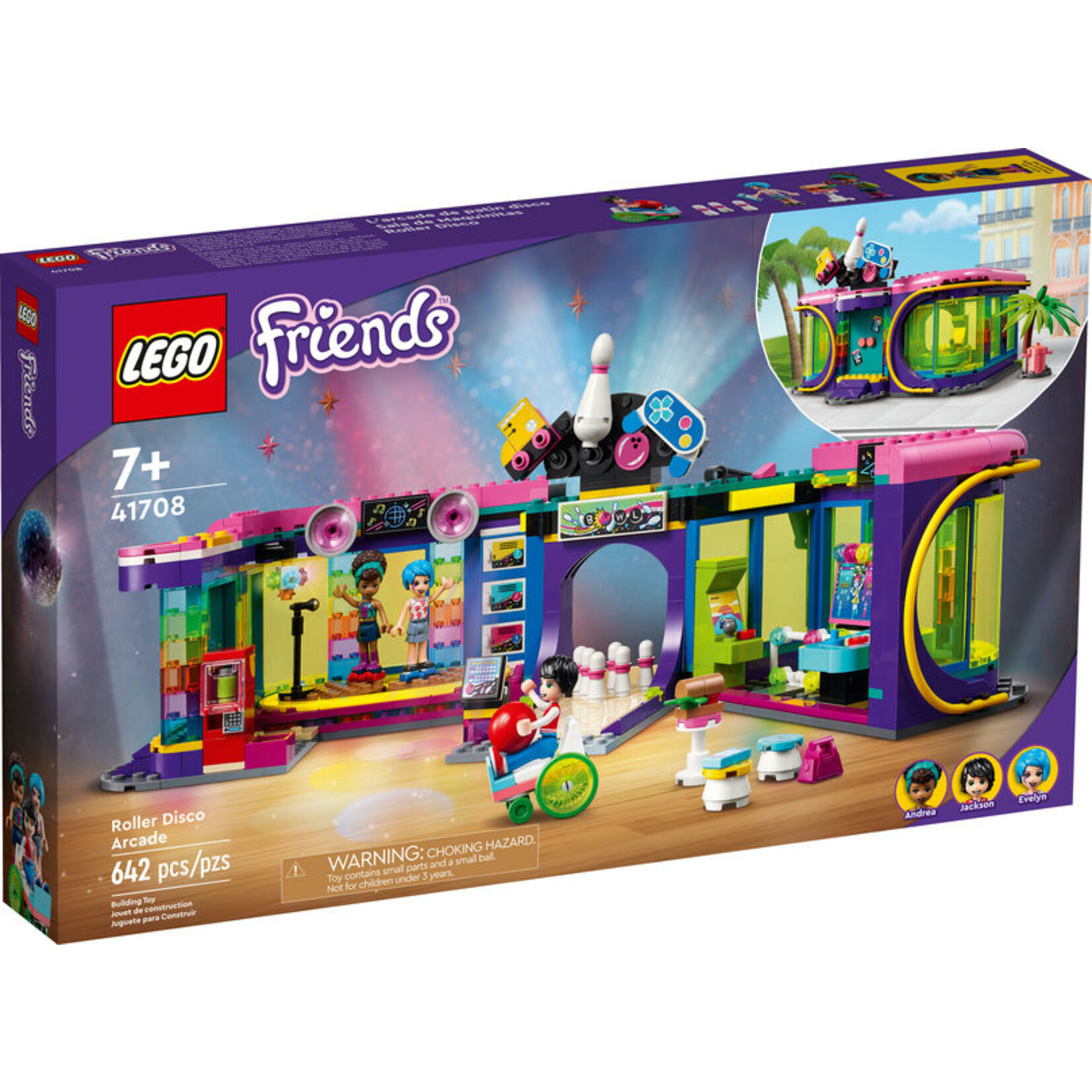 LEGO® Friends 41708 - Roller Disco Arcade