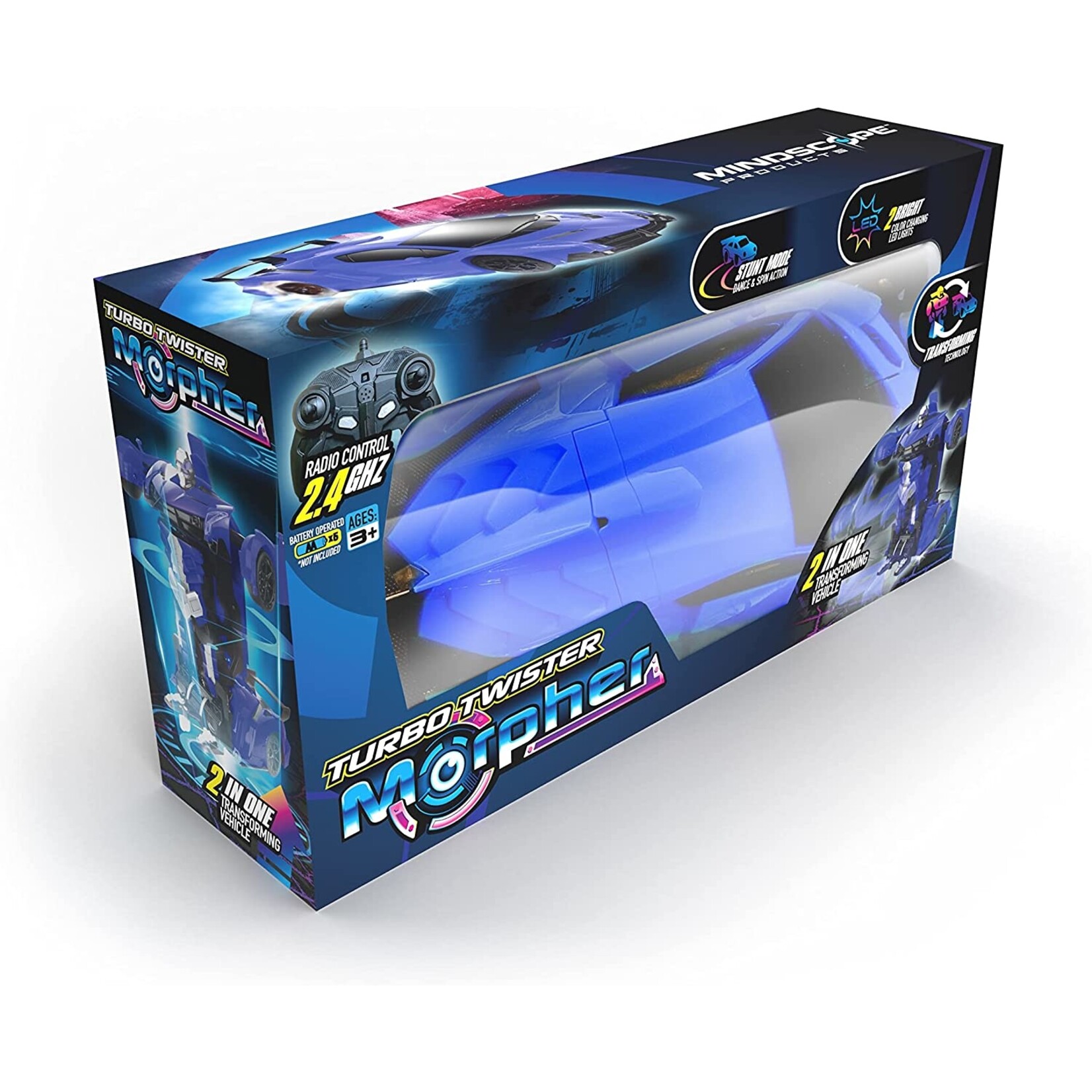 Mindscope Turbo Twister Morpher RC - Blue