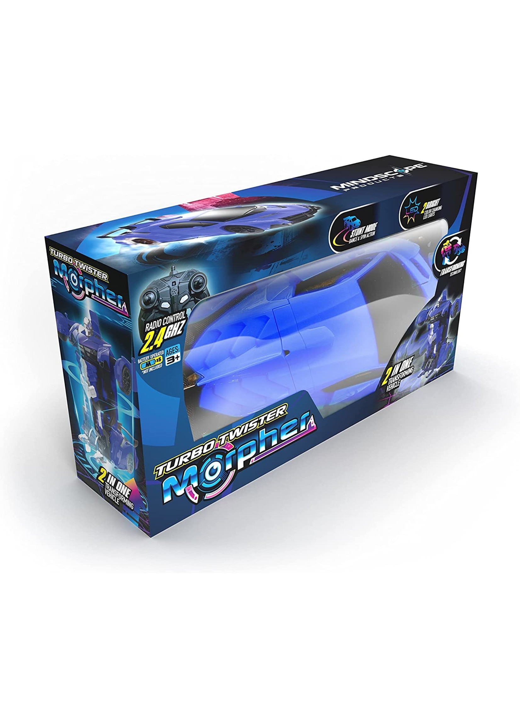 Mindscope Turbo Twister Morpher RC - Blue