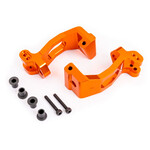 Traxxas 9532T - Caster Blocks, L/R - Aluminum Orange