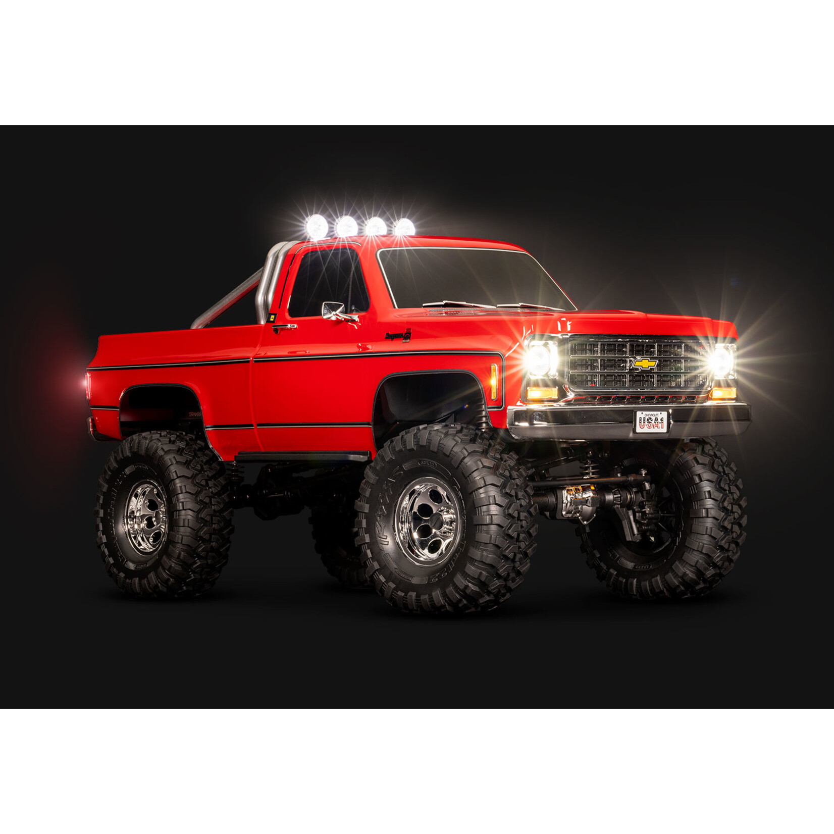Traxxas 920564 - TRX-4 Chevrolet K10, High Trail Edition - Red